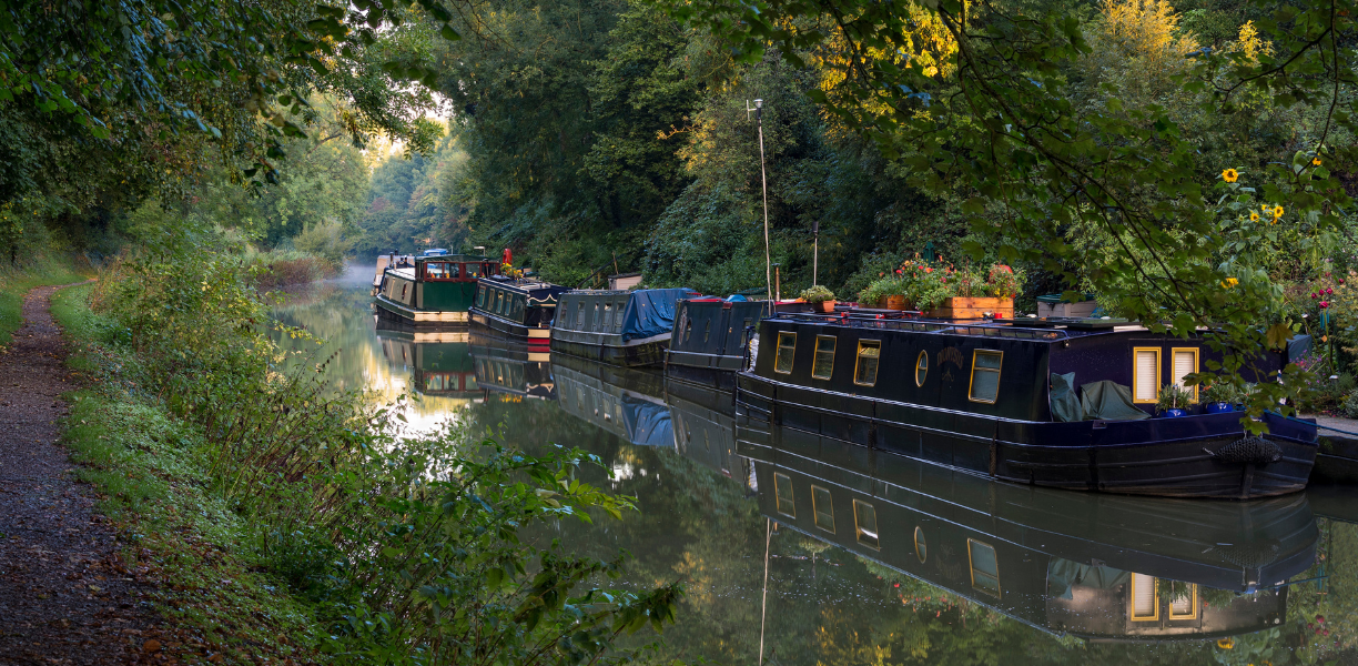 Vale of Pewsey Canal in Wiltshire